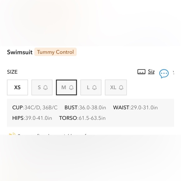 Black Cheeky Underwire Tummy Control One Piece Swimsuit
M/Black - Picture 4 of 4